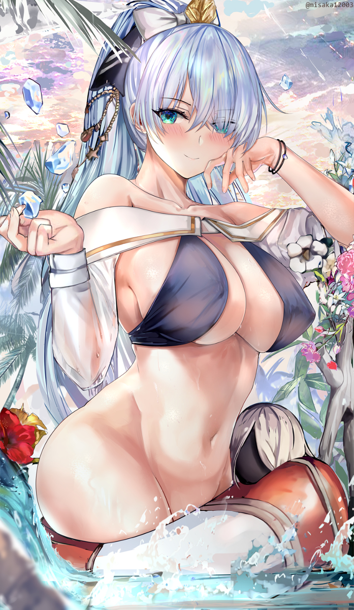 This is a pixiv picture whose title is Anastasia 水着.
