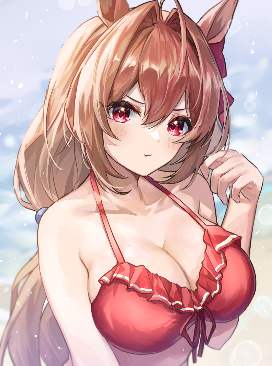 This is a pixiv picture whose title is 水着ﾀﾞｲﾜｽｶｰﾚｯﾄ.