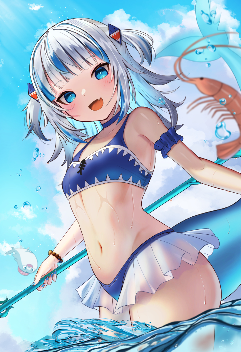 This is a pixiv picture whose title is 水着ぐら.