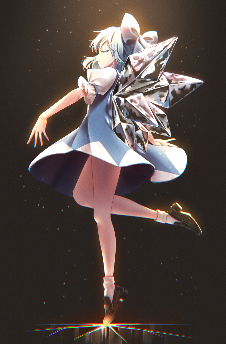 This is a pixiv picture whose title is チルノ.