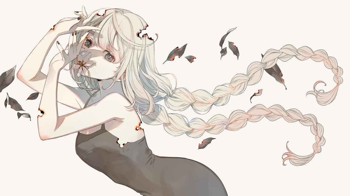 This is a pixiv picture whose title is クチナシ.