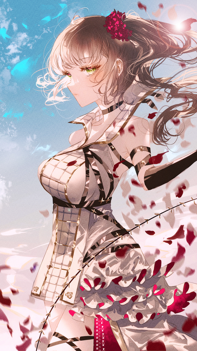 This is a pixiv picture whose title is ♡.