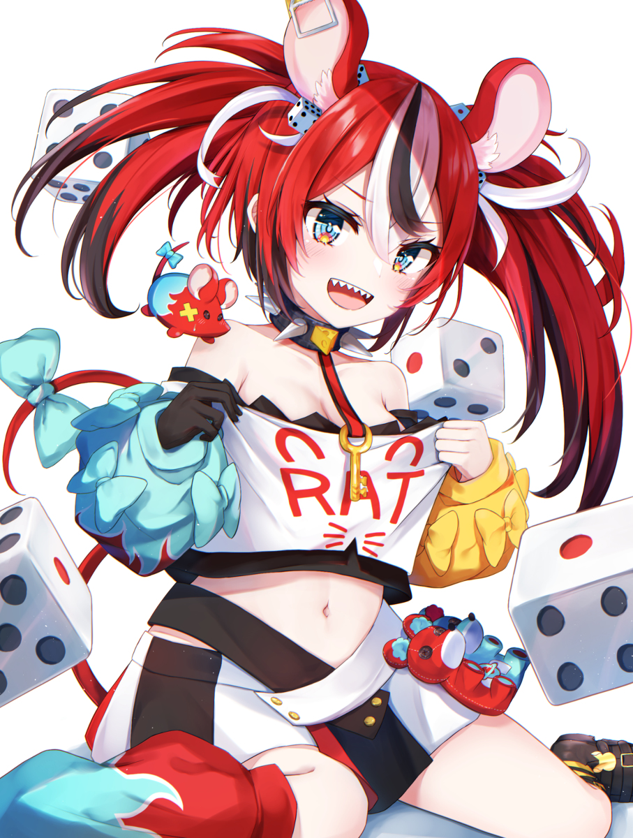 This is a pixiv picture whose title is I'm a RAT or PAD?.