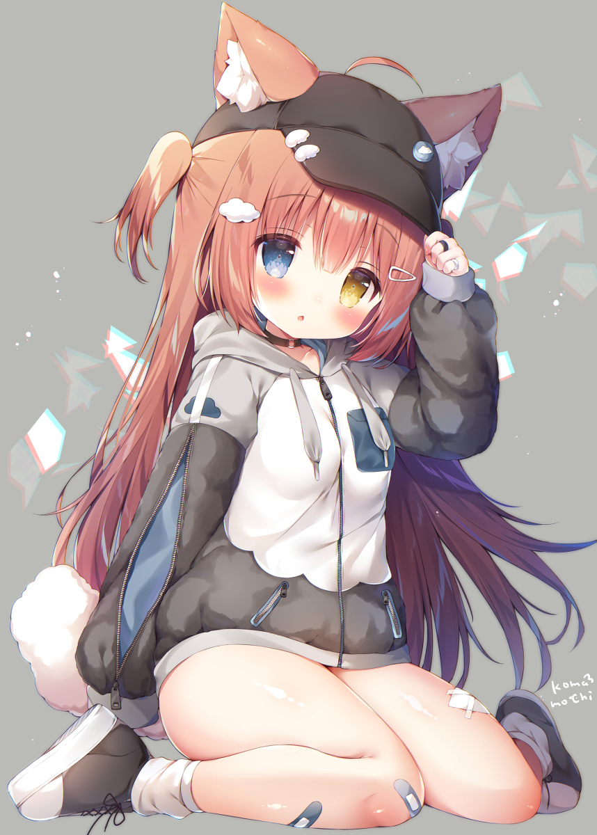 This is a pixiv picture whose title is たまにはこんな格好も、どうかな…？.
