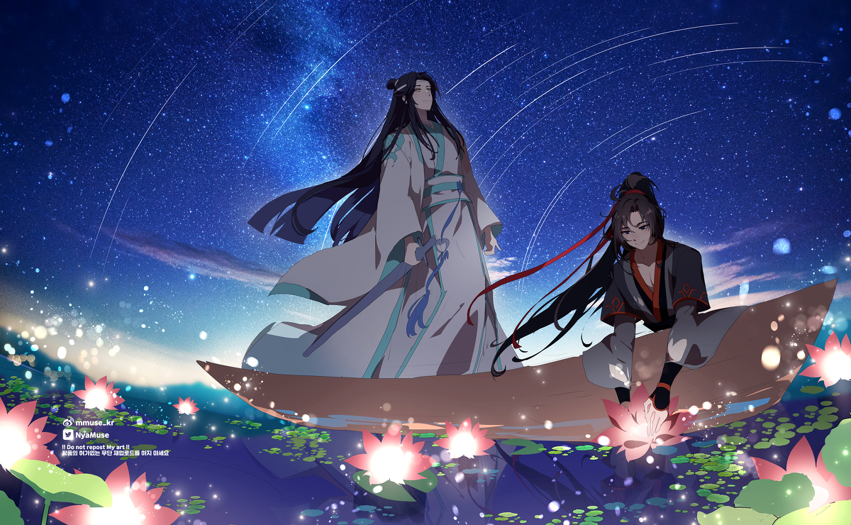 This is a pixiv picture whose title is 魔道祖师 log 09.