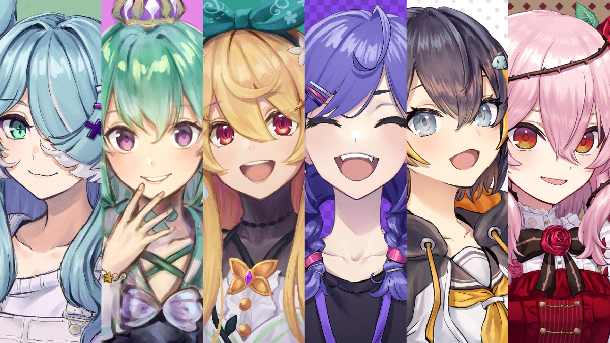 This is a pixiv picture whose title is NIJISANJI EN.