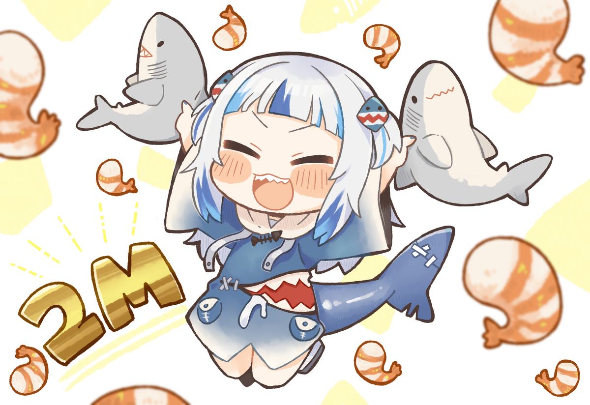 This is a pixiv picture whose title is ＼2M!!／.