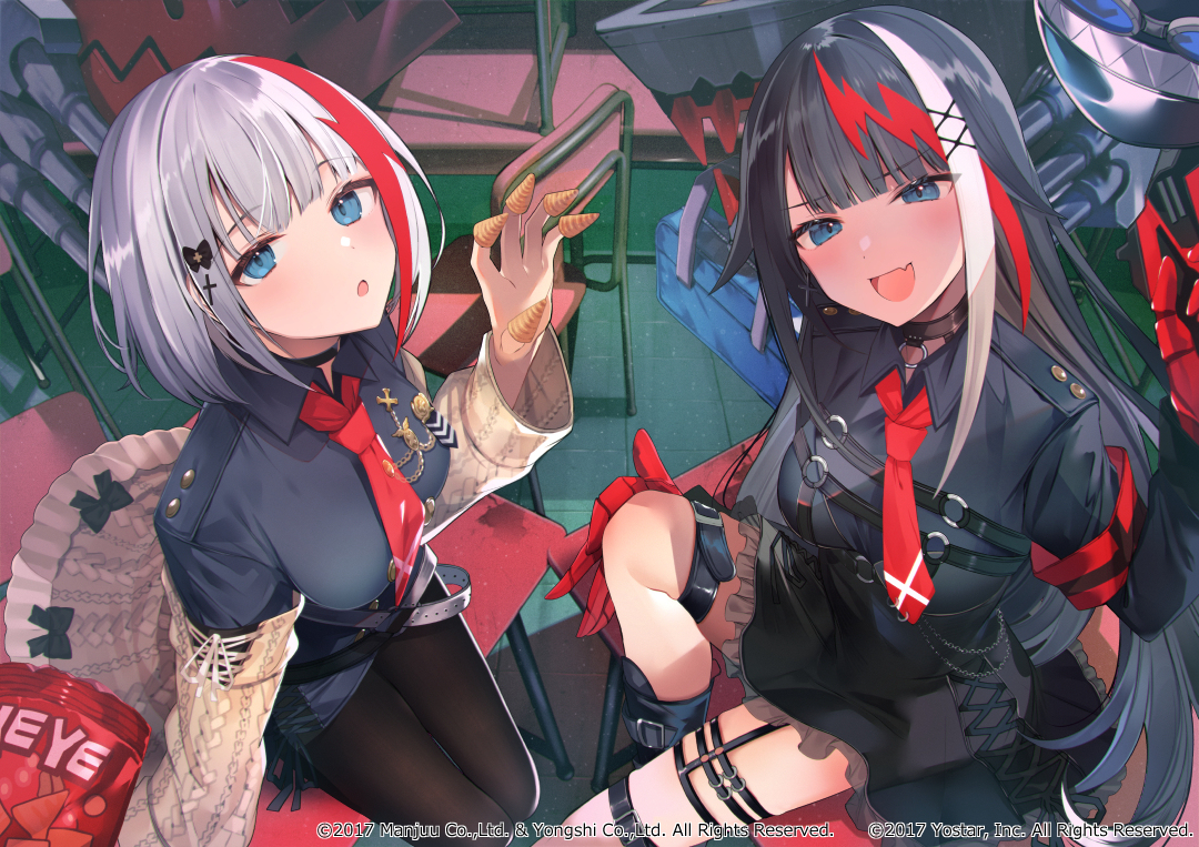 This is a pixiv picture whose title is 【お仕事】アズールレーン４周年イラストを描かせていただきました.