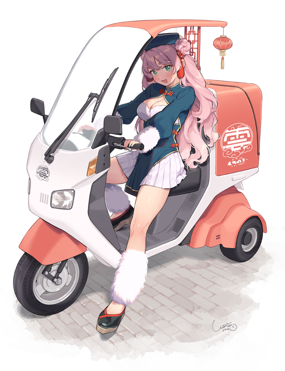 This is a pixiv picture whose title is デリバリーやってます.