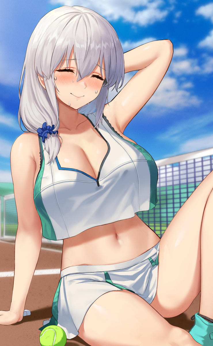 This is a pixiv picture whose title is ☺️💦.