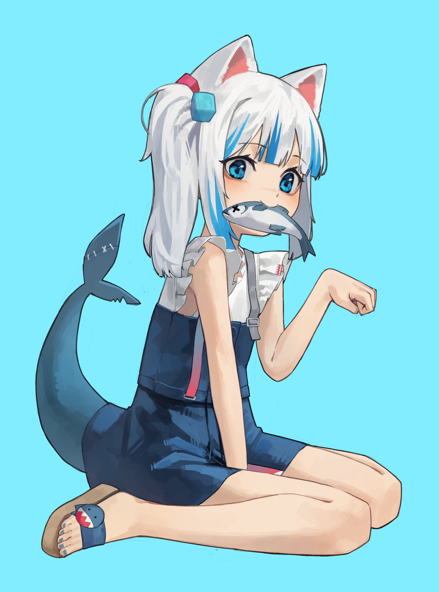 This is a pixiv picture whose title is 課題.