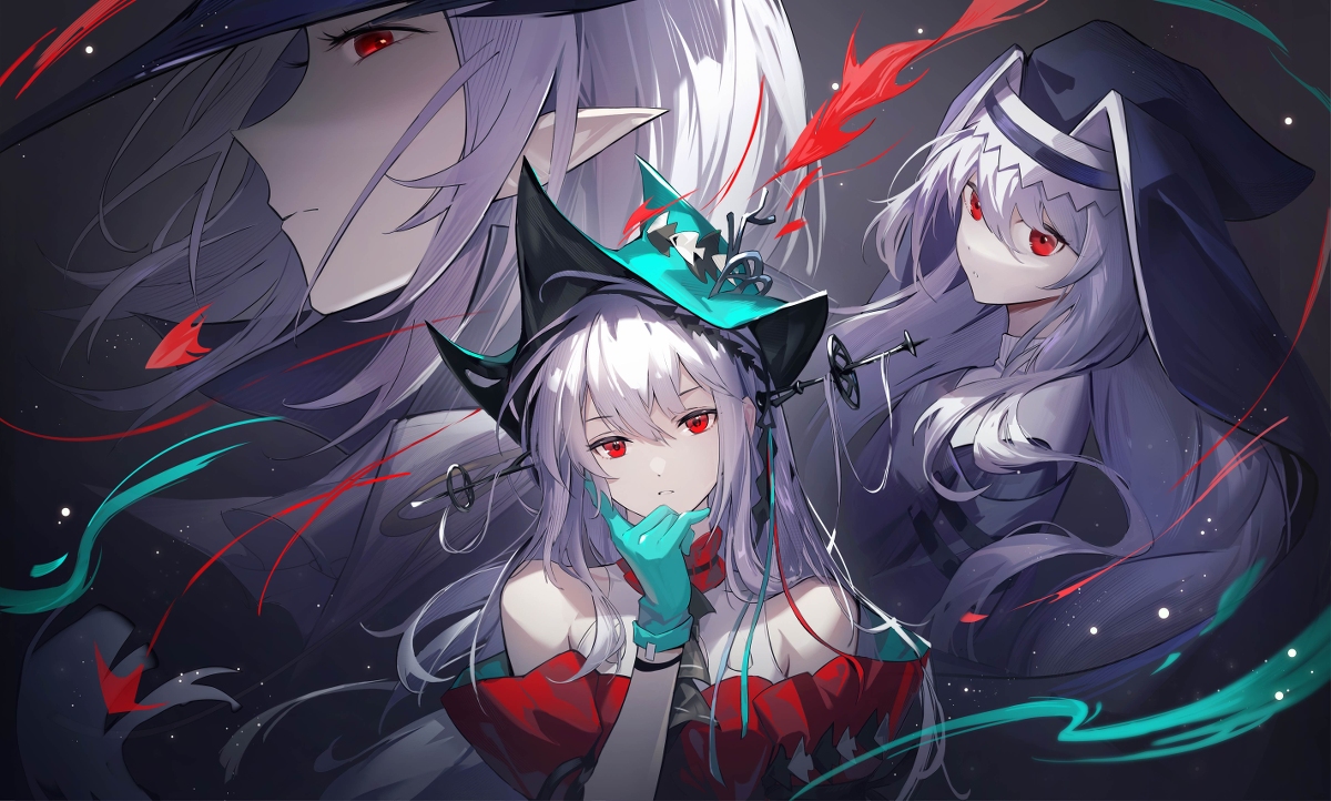 This is a pixiv picture whose title is 深海猎人.