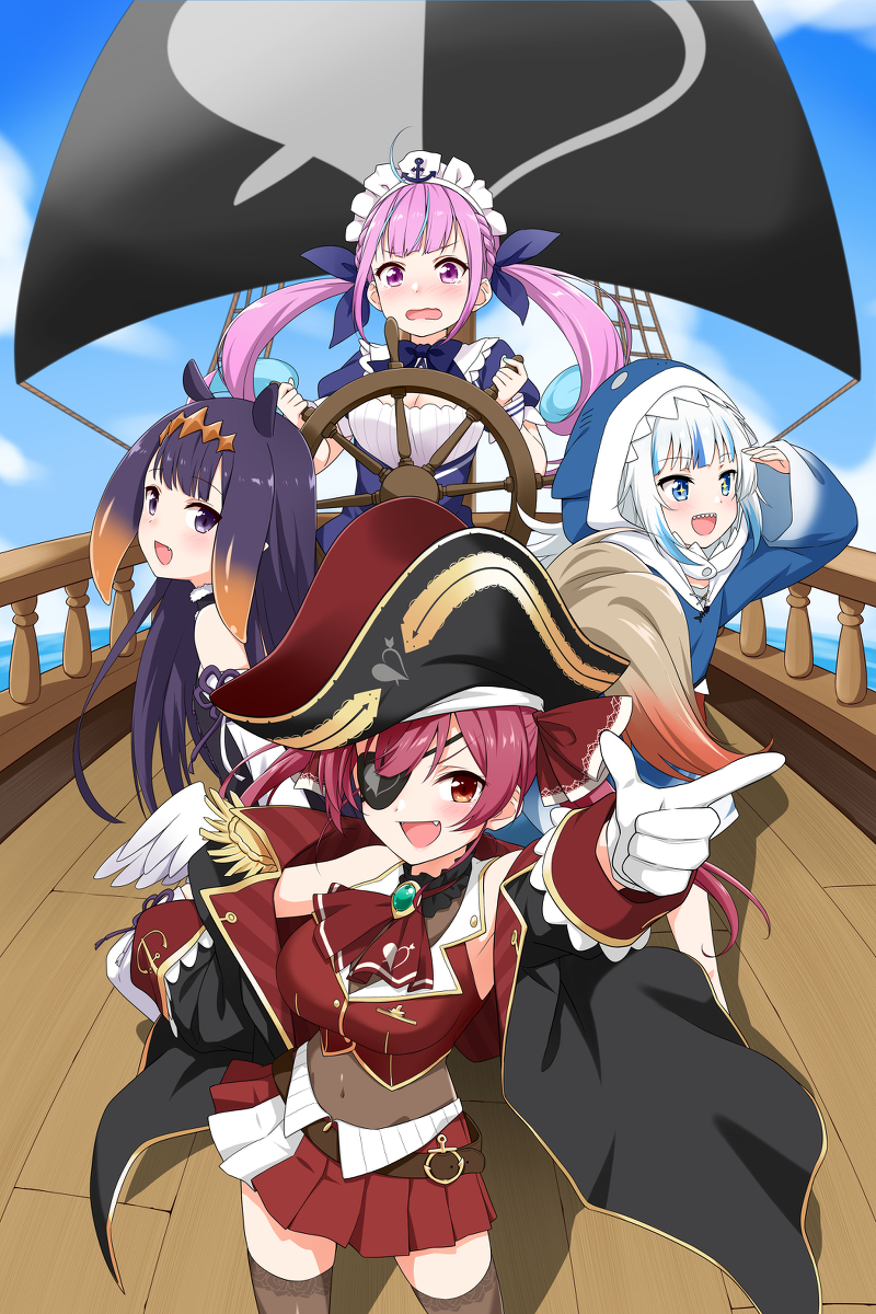 This is a pixiv picture whose title is 出航～！.