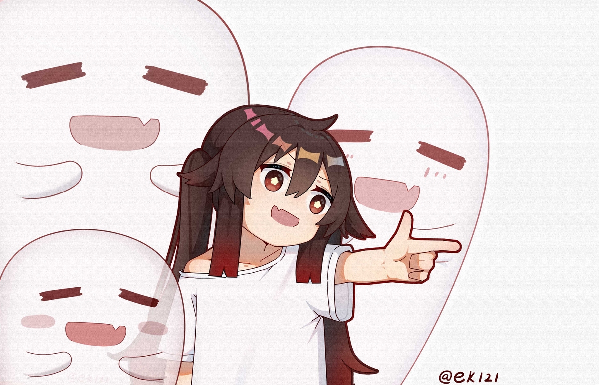 This is a pixiv picture whose title is 堂主：上吧，我的“替身使者”.