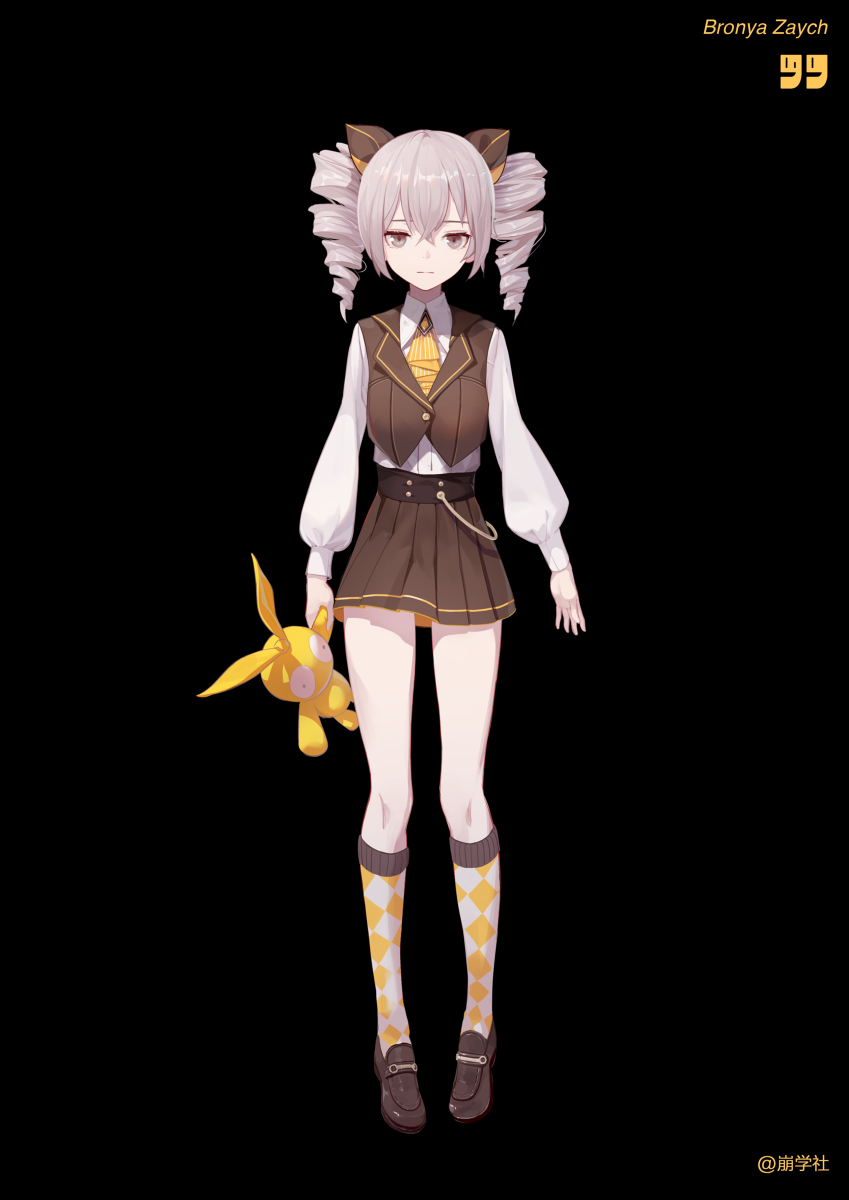 This is a pixiv picture whose title is 布洛妮娅.