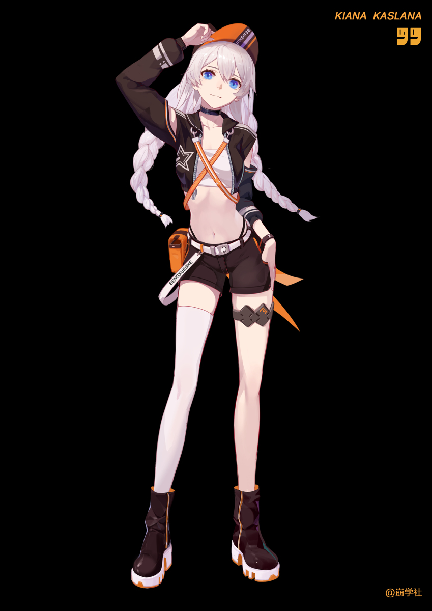 This is a pixiv picture whose title is 琪亚娜.