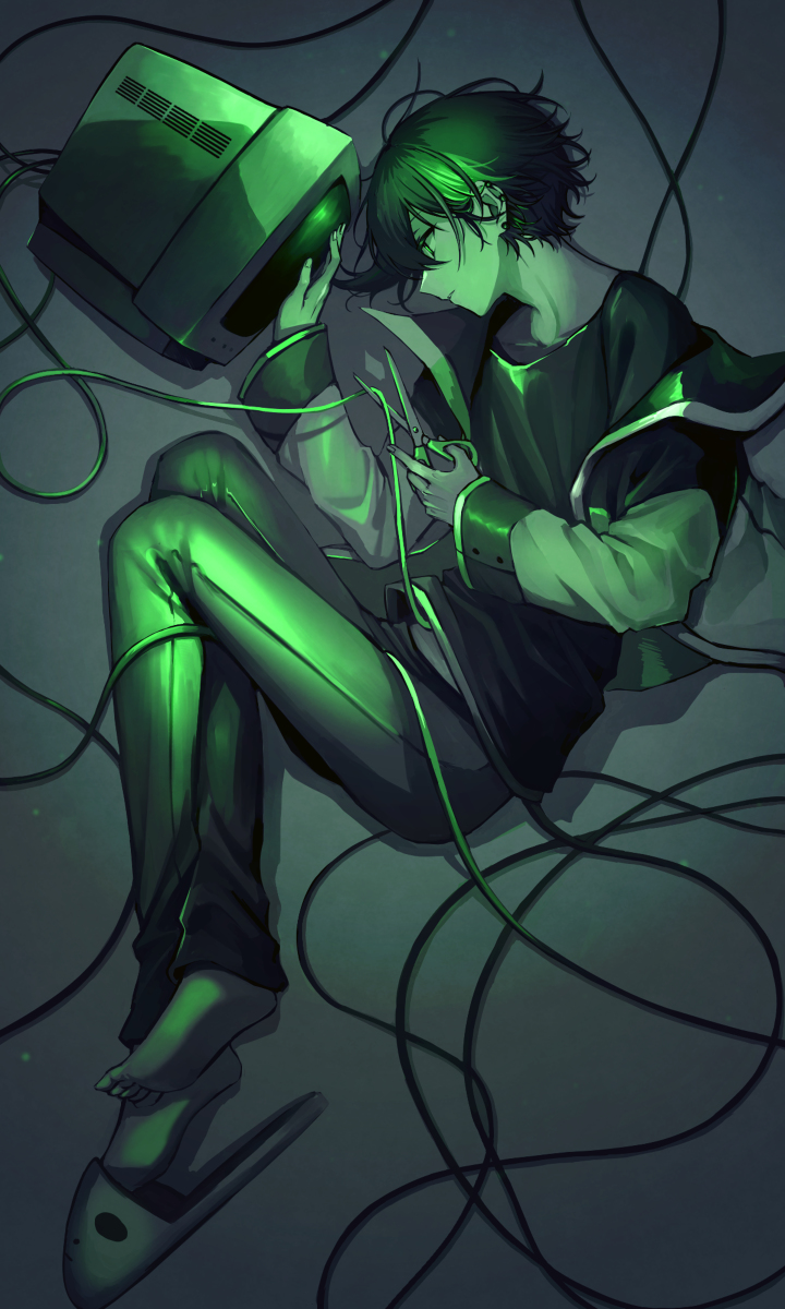 This is a pixiv picture whose title is cord.