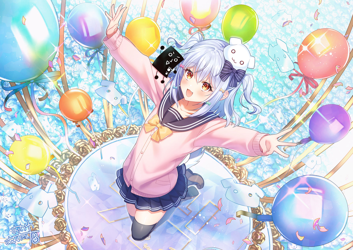 This is a pixiv picture whose title is ✨3rd Anniversary✨.