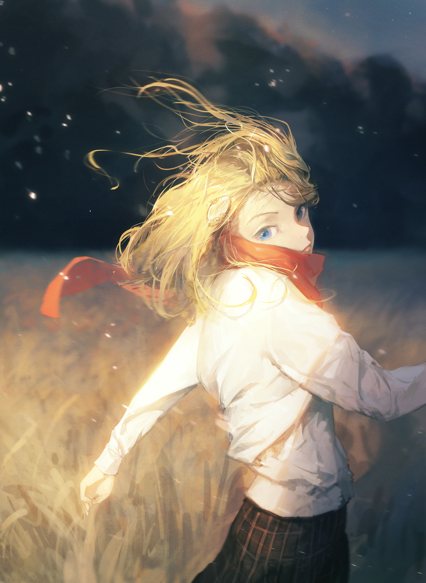 This is a pixiv picture whose title is the golden times.
