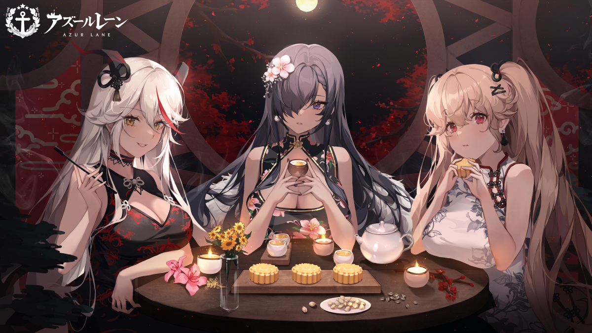 This is a pixiv picture whose title is [仕事絵] アズールレーン.