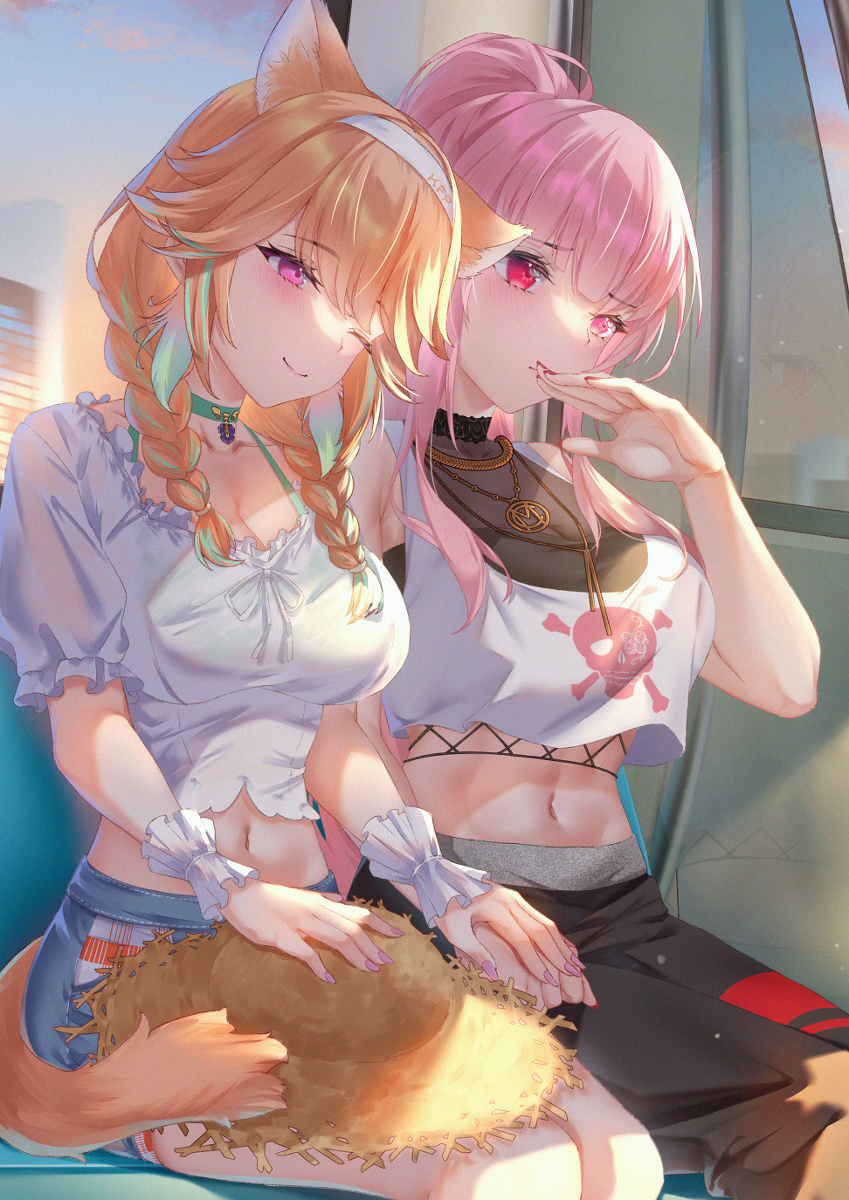 This is a pixiv picture whose title is Let's Go Home.