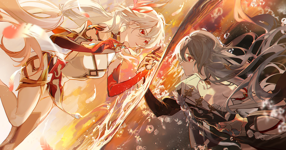 This is a pixiv picture whose title is 彼岸.