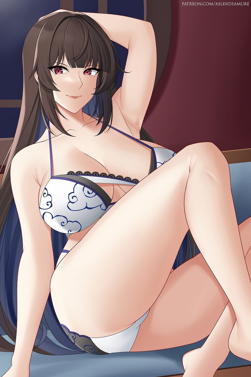 This is a pixiv picture whose title is Xiao Lin (Counter Side).