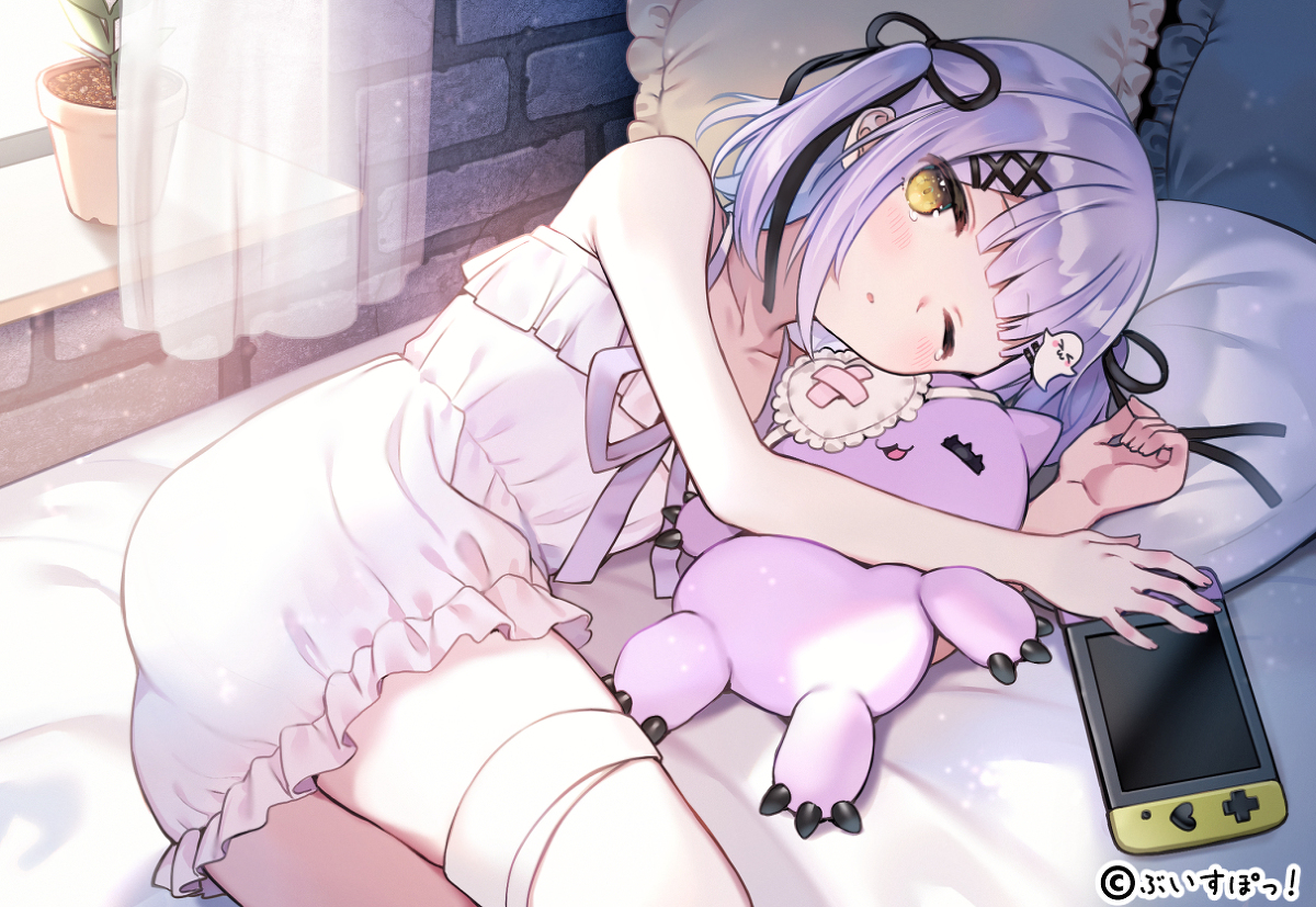 This is a pixiv picture whose title is 【ぶいすぽっ！】新人Vtuber　紫宮るな.