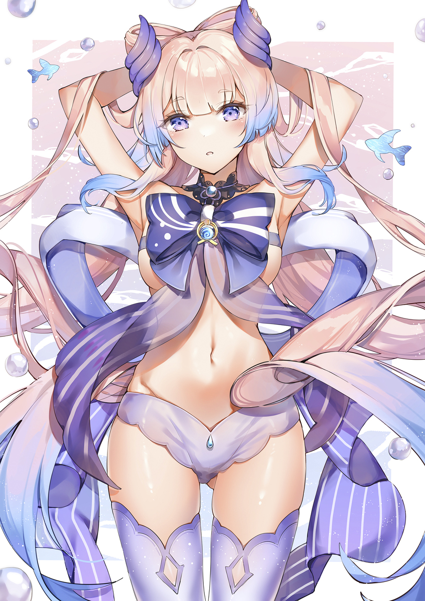 This is a pixiv picture whose title is 珊瑚宫心海.