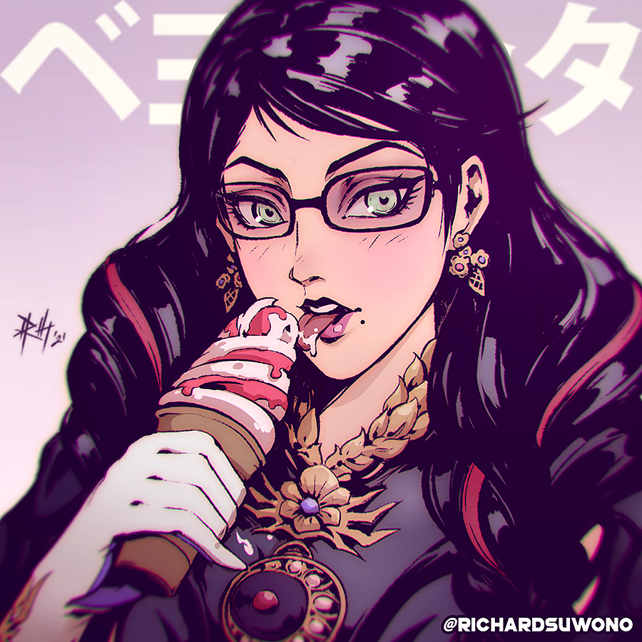 This is a pixiv picture whose title is [ベヨネッタ]-Bayonetta.