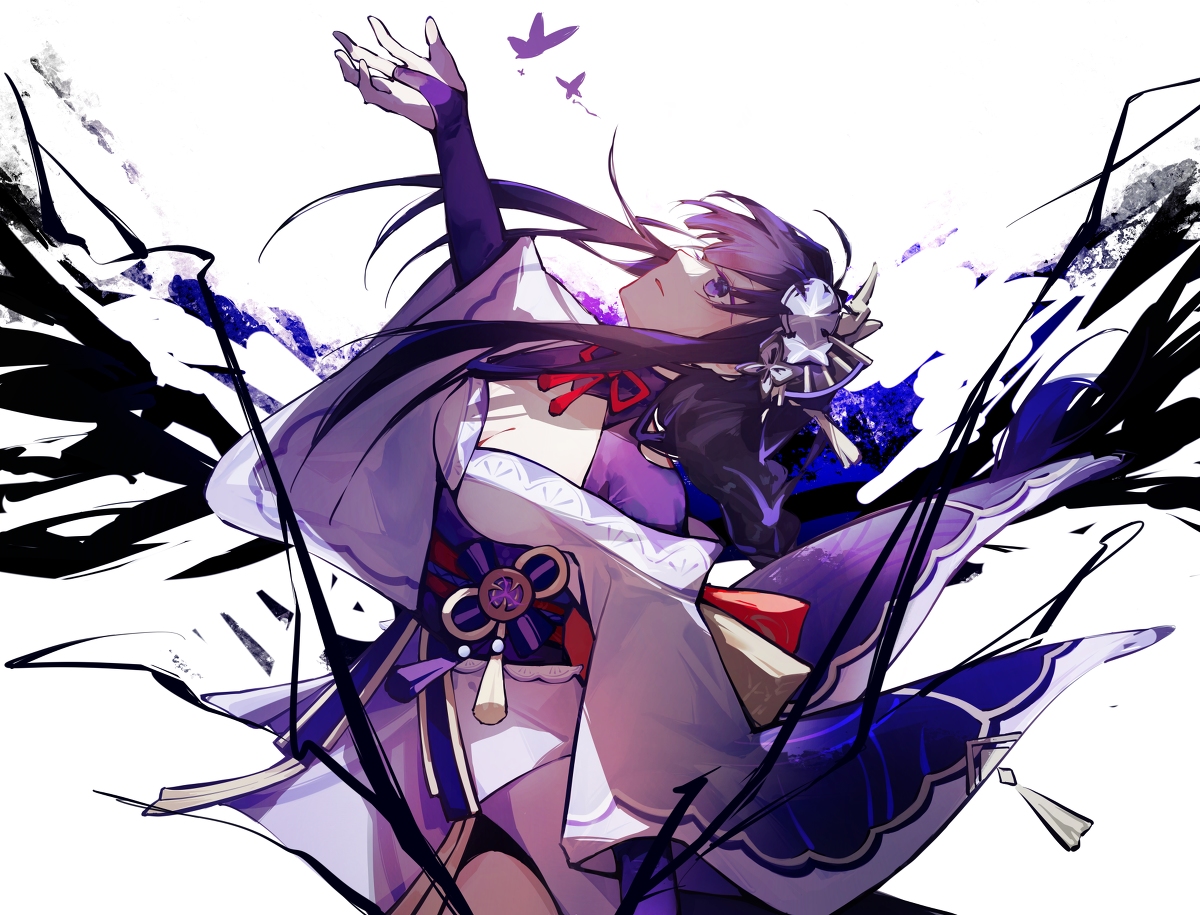 This is a pixiv picture whose title is 于此浮世中，不独入寝可成梦.