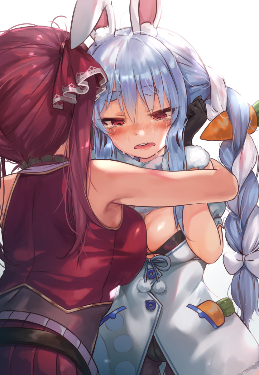 This is a pixiv picture whose title is 86日目、 ぺこら.