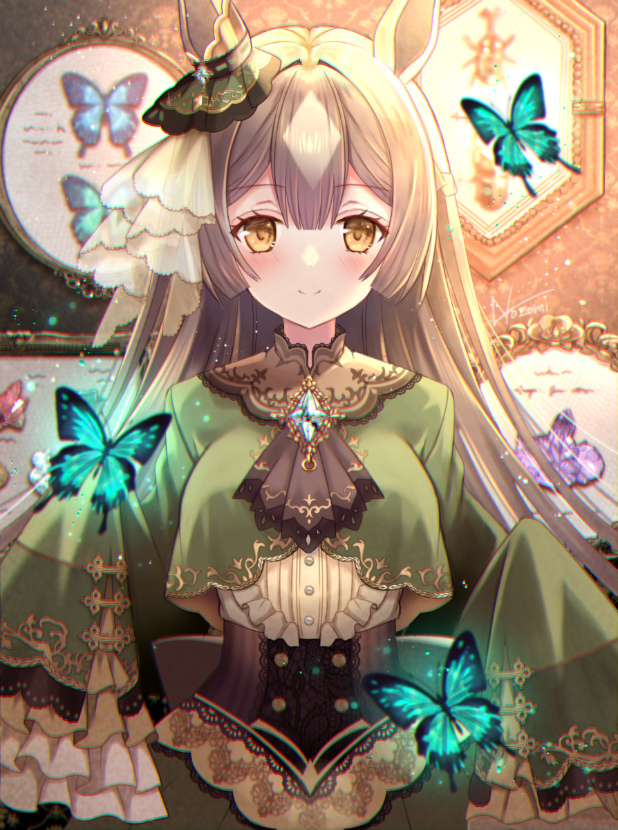 This is a pixiv picture whose title is 深窓の令嬢.
