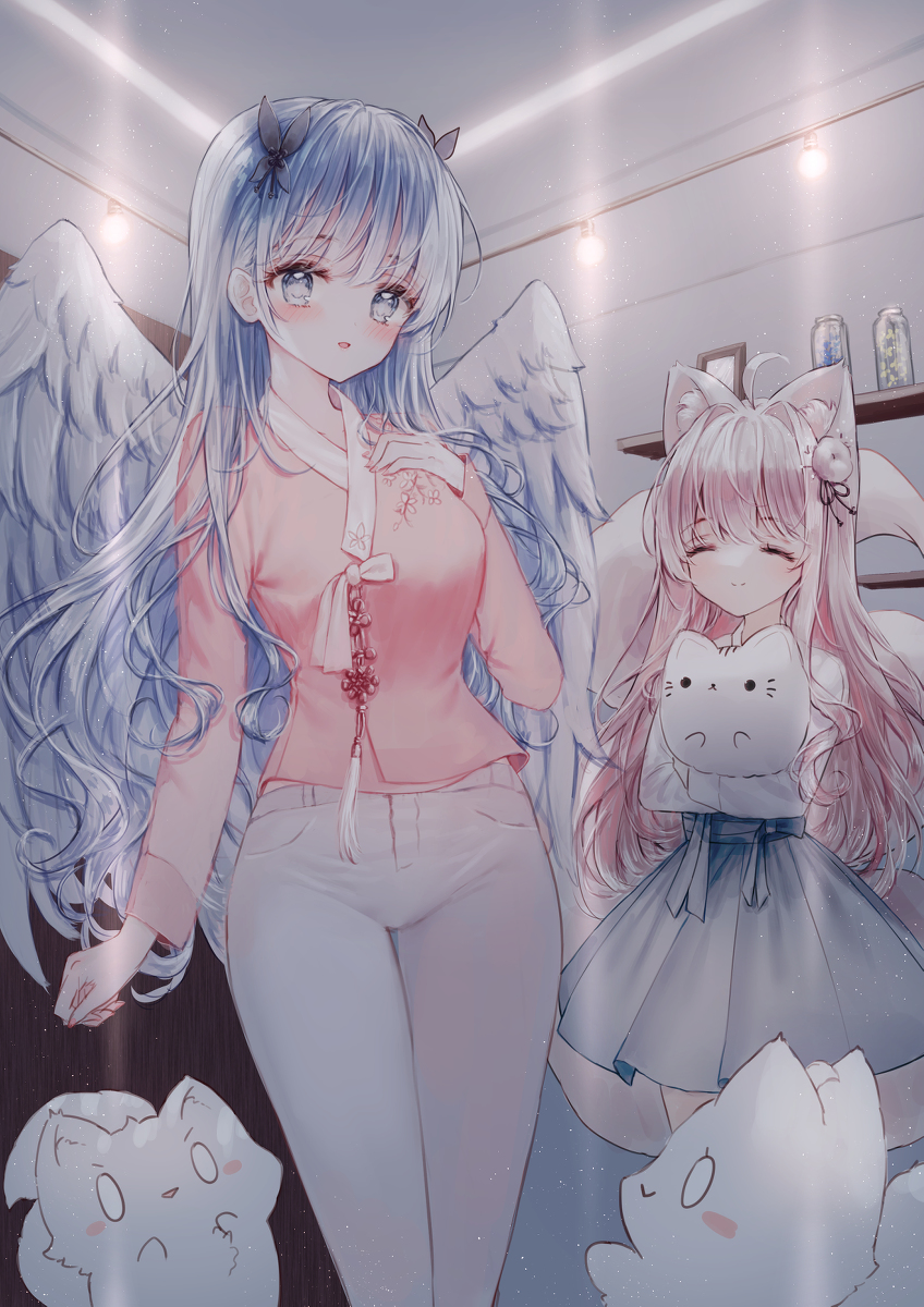 This is a pixiv picture whose title is 君の新しい服だよ.