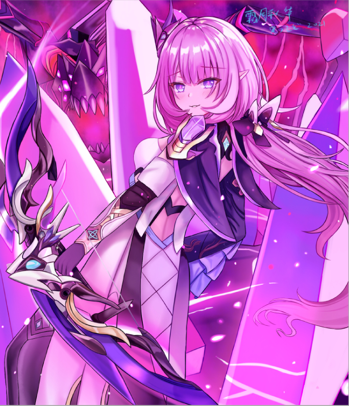 This is a pixiv picture whose title is 另一张面孔.