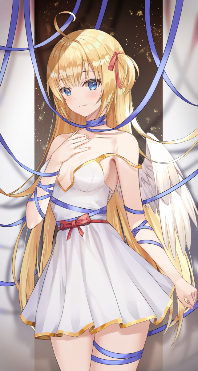 This is a pixiv picture whose title is 天使.