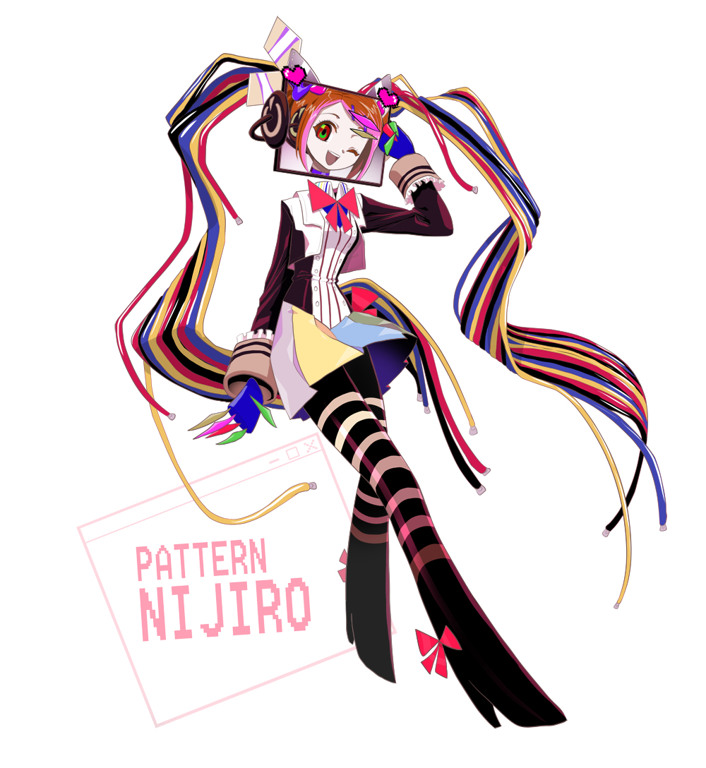 This is a pixiv picture whose title is Pattern Nijiro.