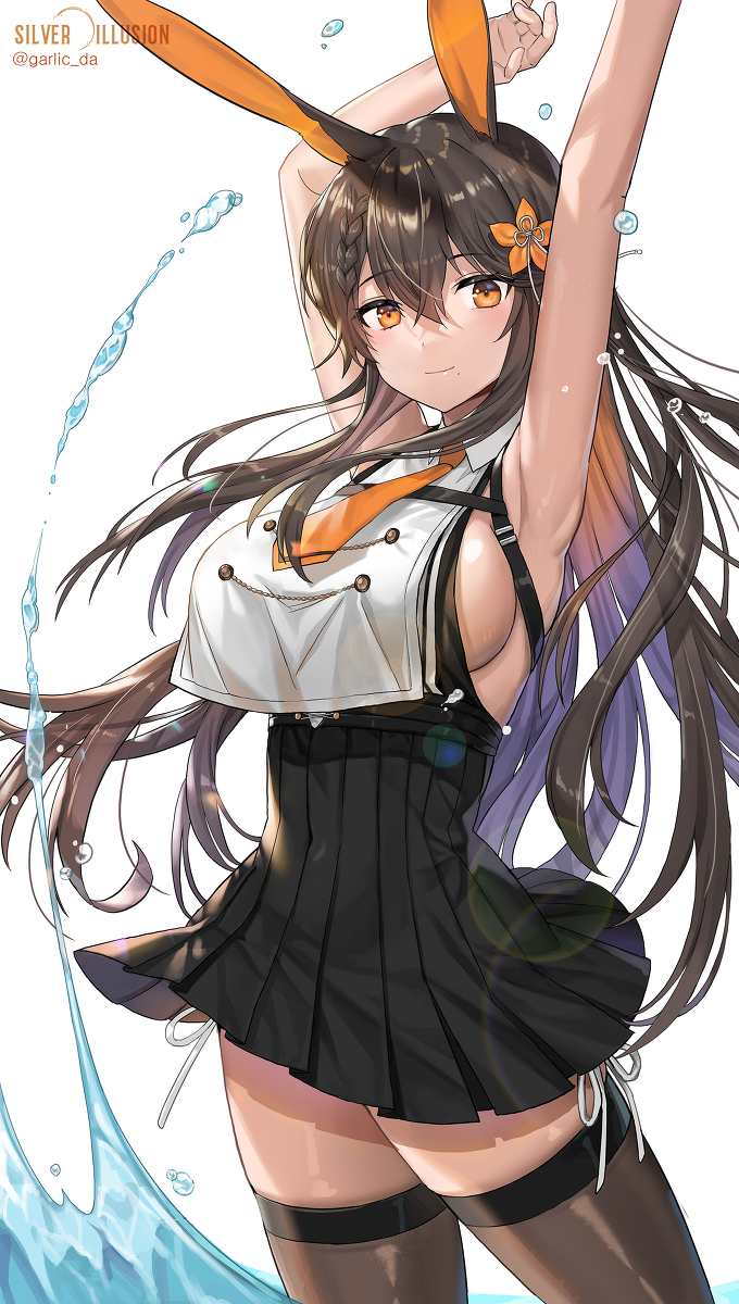 This is a pixiv picture whose title is 筑摩.