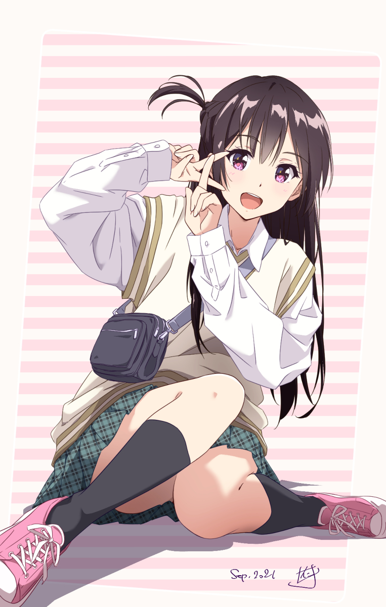This is a pixiv picture whose title is 彼女お借りします_21.