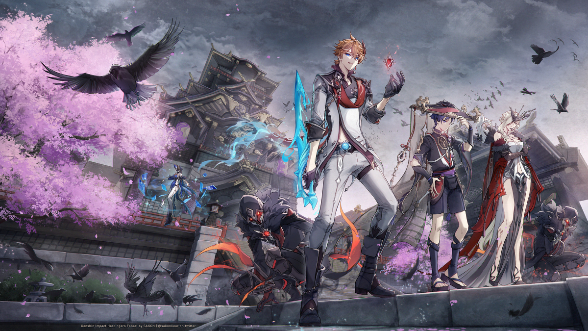 This is a pixiv picture whose title is HARBINGER - " NEXT STOP....".