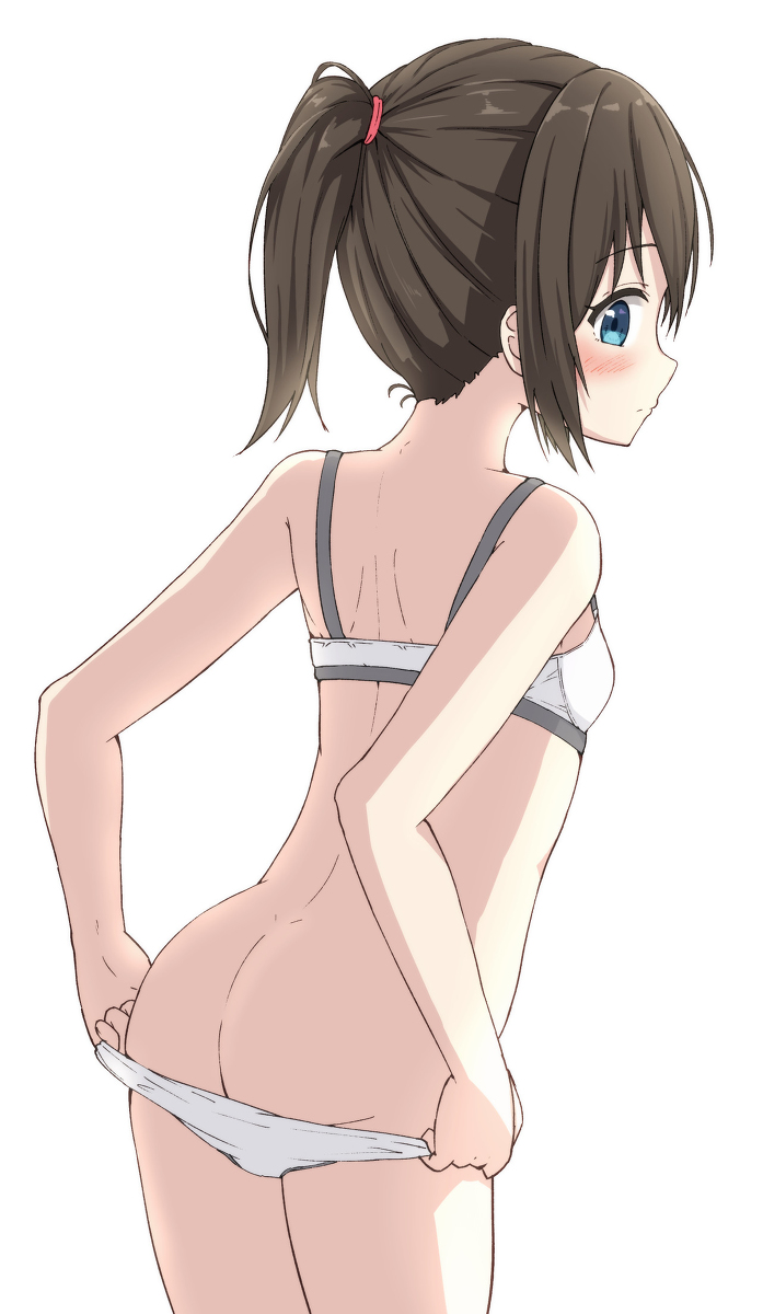 This is a pixiv picture whose title is これからお風呂に挿いる子.