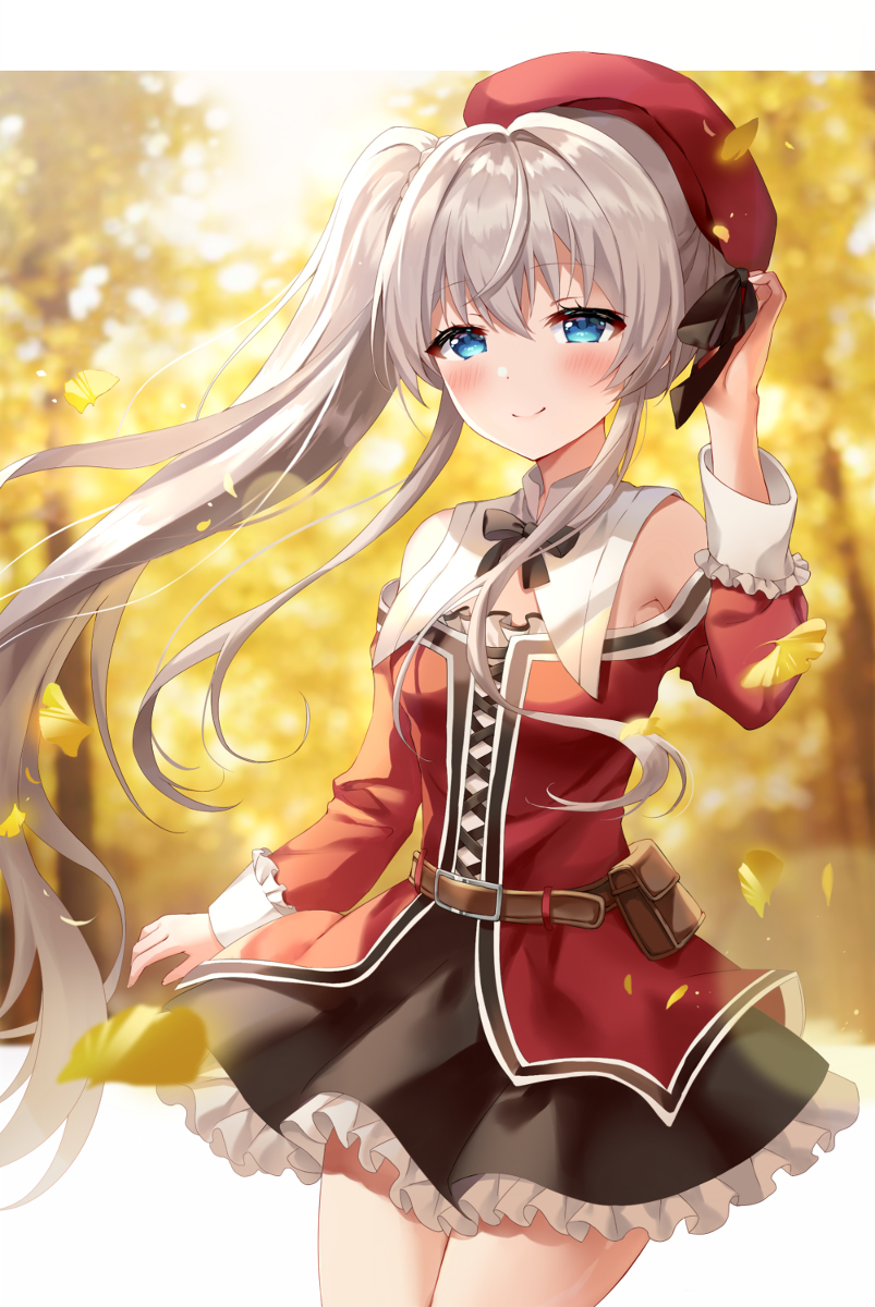 This is a pixiv picture whose title is 🍁.