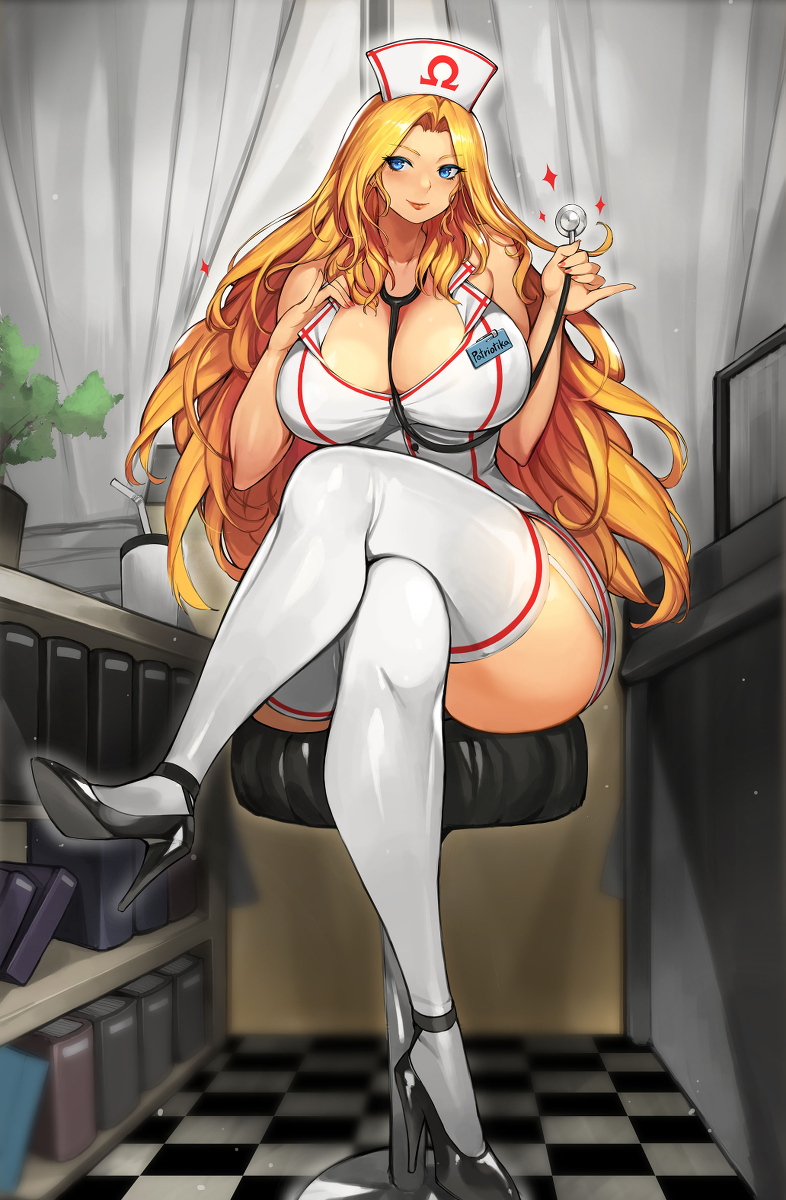 This is a pixiv picture whose title is Patriotika_nurse.