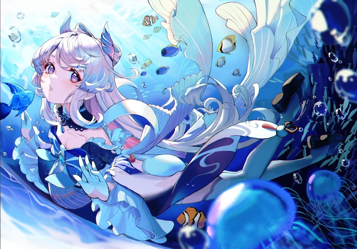 This is a pixiv picture whose title is 🐠🐠🐠.