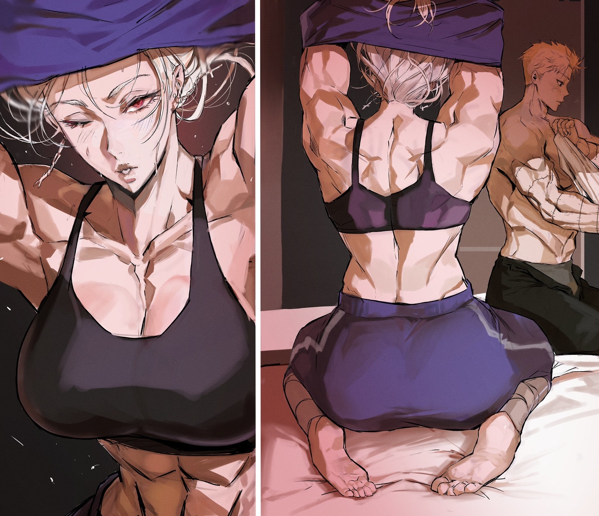 This is a pixiv picture whose title is noi.