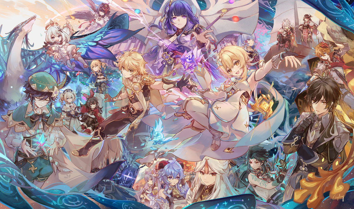 This is a pixiv picture whose title is Memoir of the Archons.