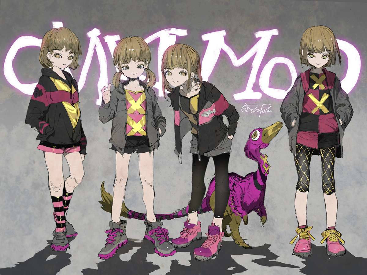 This is a pixiv picture whose title is チーム.