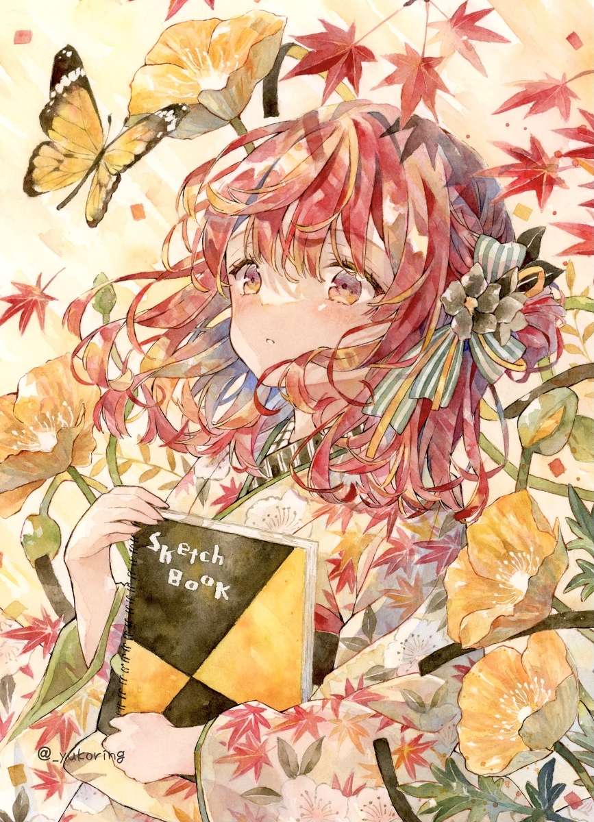 This is a pixiv picture whose title is 透明水彩＊ひらめき.