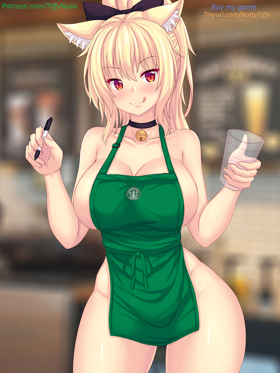 This is a pixiv picture whose title is Tiffy Barista!!.