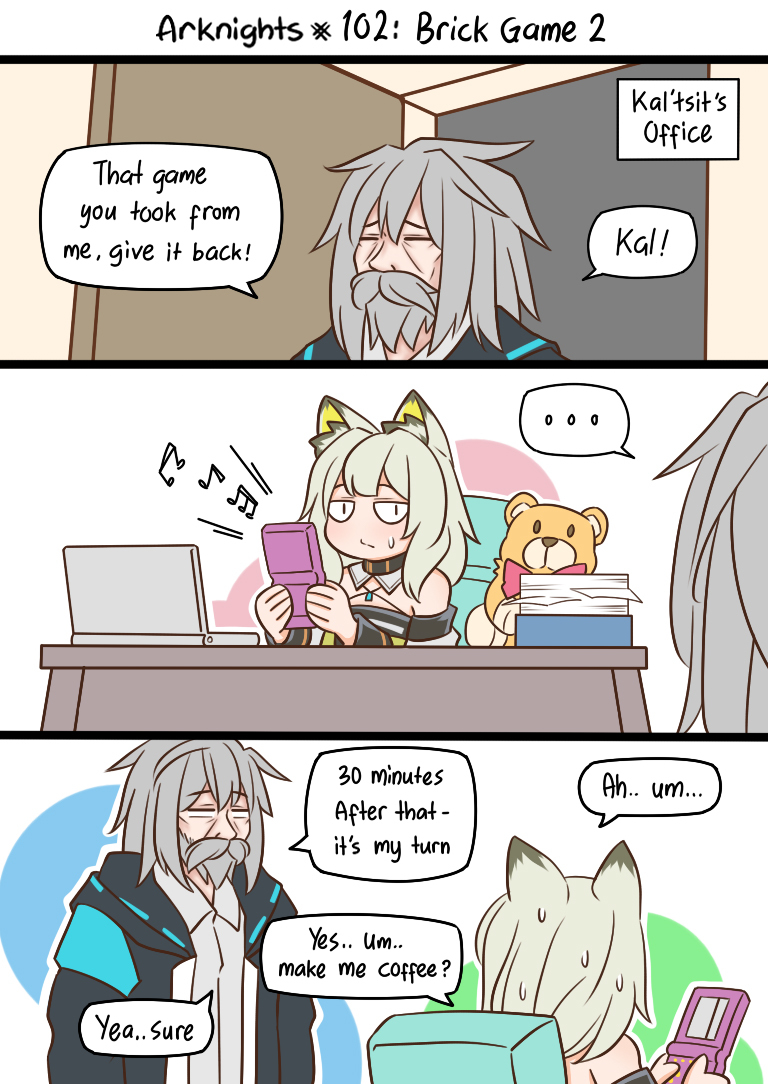 This is a pixiv picture whose title is Arknights #102.
